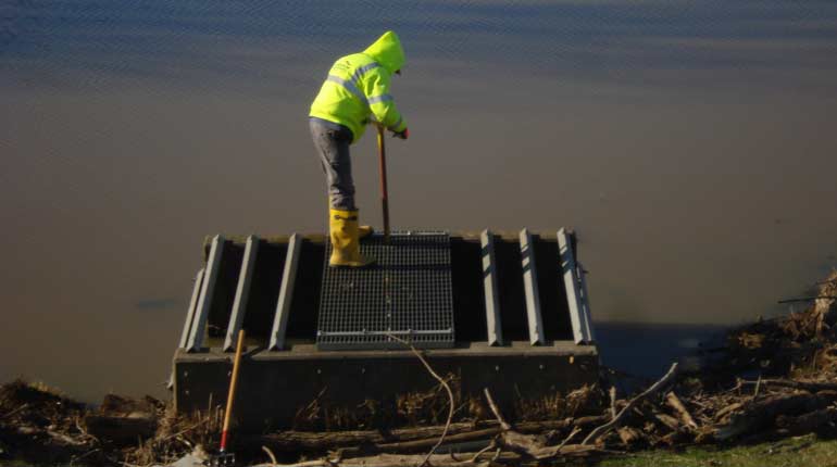2017 Dam maintenance