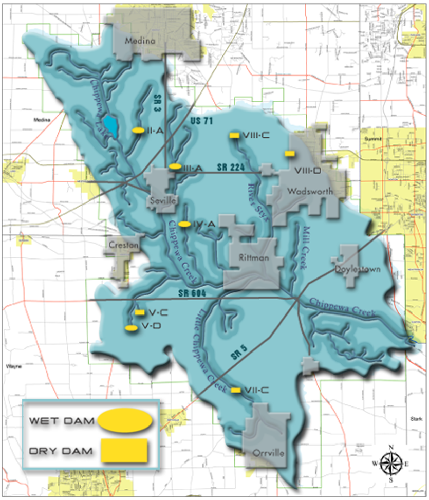 Chippewa Subdistrict Map